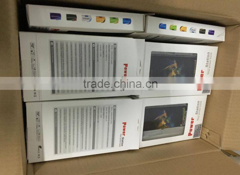 Big capacity White power bank 8000-10000mah, white phone charger 10000mah, promotional gift 10000mah power bank