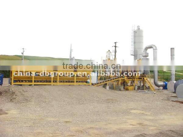 road construction machinery small mobile asphalt mixing plant