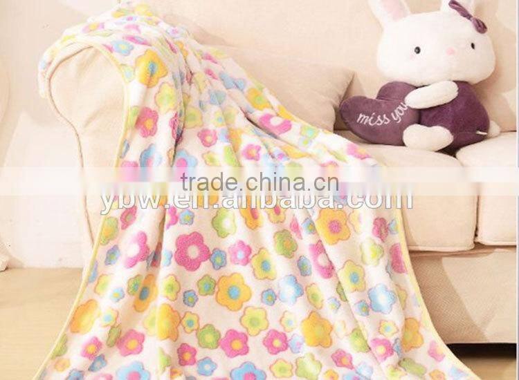 Newest Design China supplier Plain dyed cashmere blanket