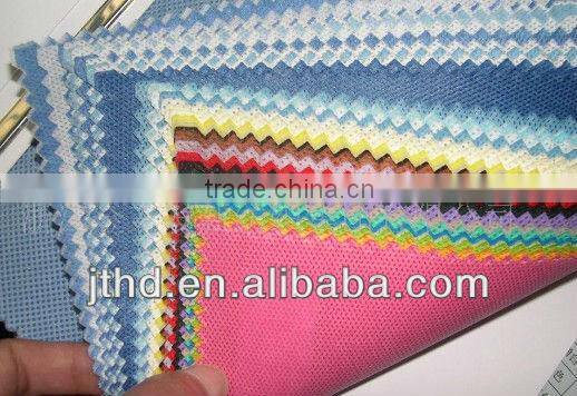 Oil absorbent car wash Cross lapping Single Pack Wet Wipes Cleaning Wipes Nonwoven Fabric