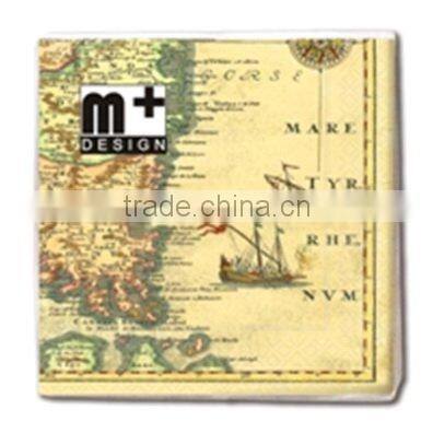 Virgin Wood Pulp Printed Napkin Paper NP-007