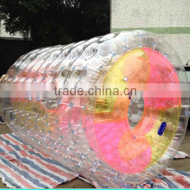 Hola huge inflatable water roller/water walking roller/big water roller ball