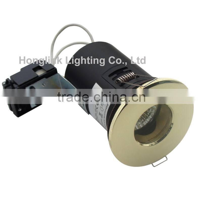 IP44 aluminum 90mins fire rated ajustable led downlight
