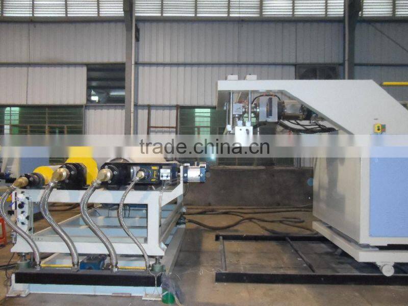 PE blowing film machine for bottom of baby diaper with cooling machine