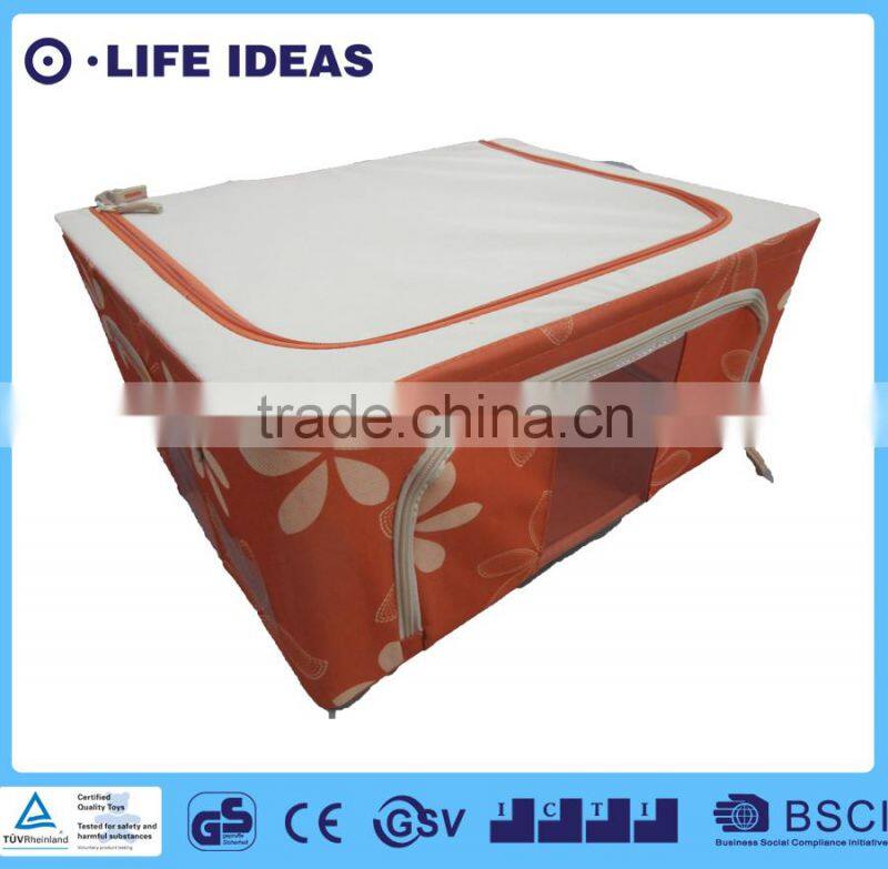 New design Floral fabric storage boxes