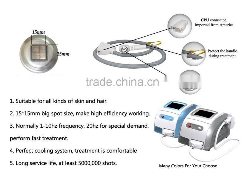 soprano laser machine / hair removal laser machines for sale / laser hair removal diode