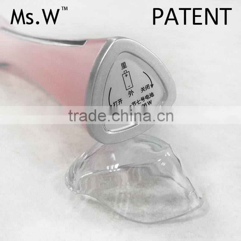 Mini portable battery operated eye wrinkle eraser, eye care massager