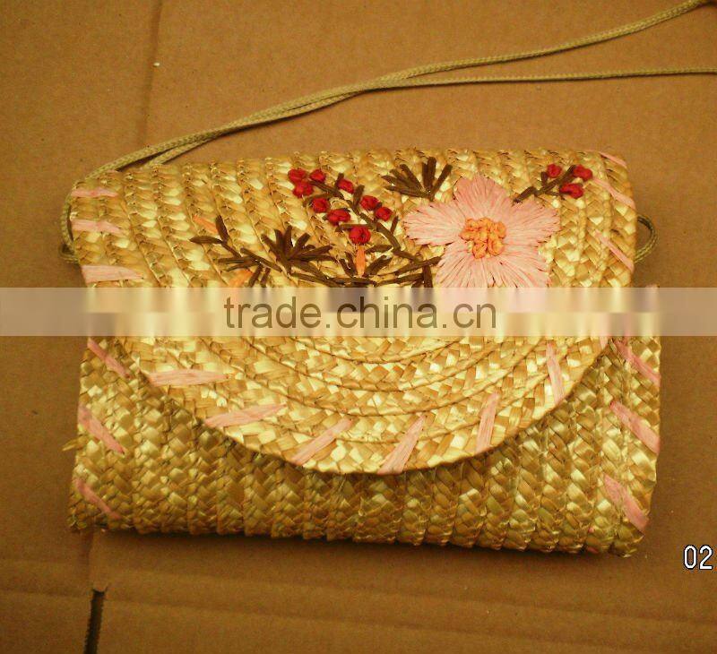 lady bag,straw bag,wheat-straw bag