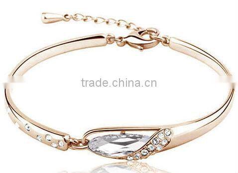 2014 Wholesales Alloy Anchor Bracelet Charm Alloy of Gold Bracelet