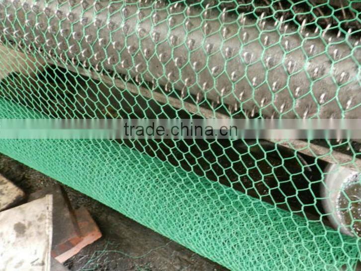 PVC coated hexagonal chicken wire mesh netting