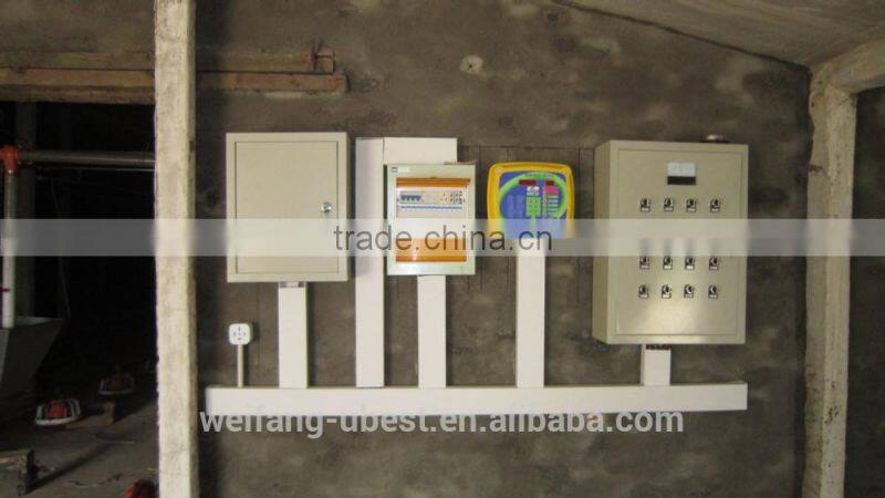 Complete poultry tunnel ventilation system