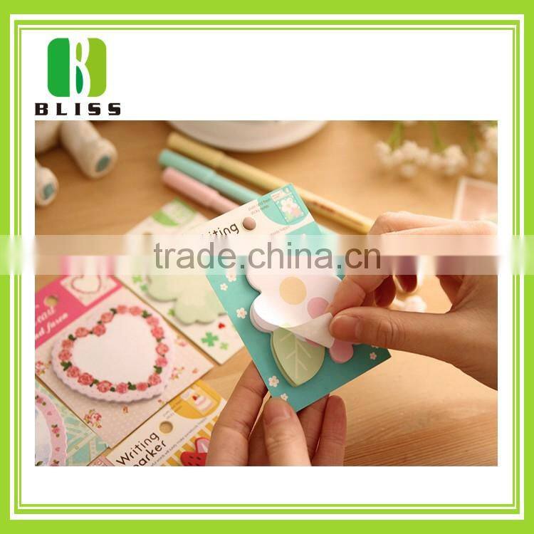 Fashion Customized Promotion sticky note in leather case