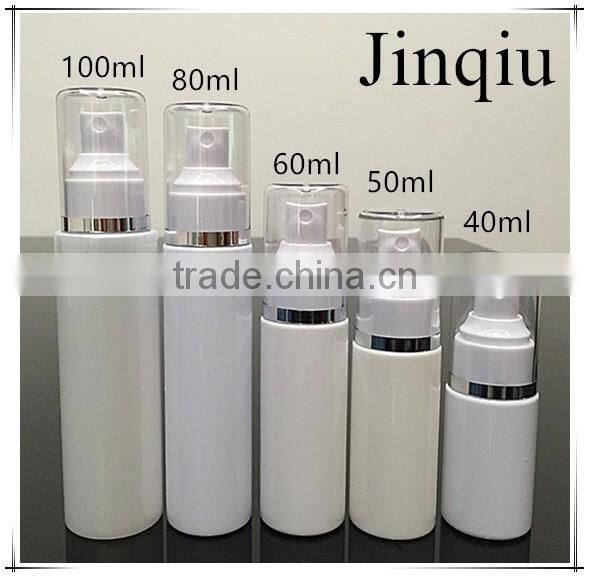 PET Plastic Type and Screen Printing Surface perfume spray bottle