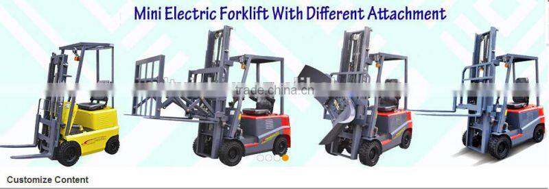 1000kg garden equipment mini wheel loader for forest