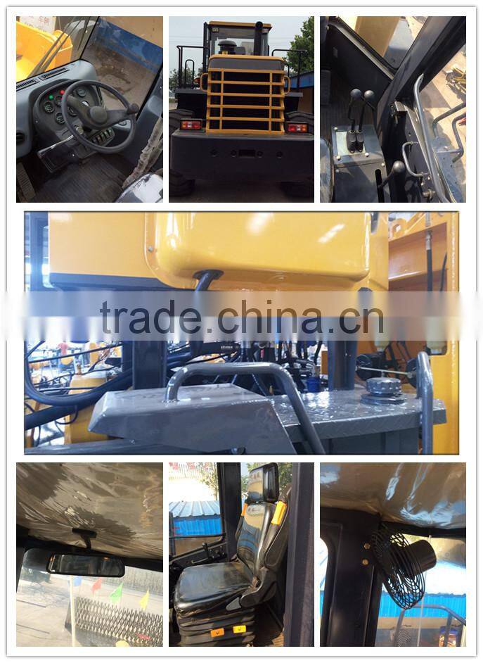 Cheap price high quality small construction machinery 3.0T wheel loader made in China