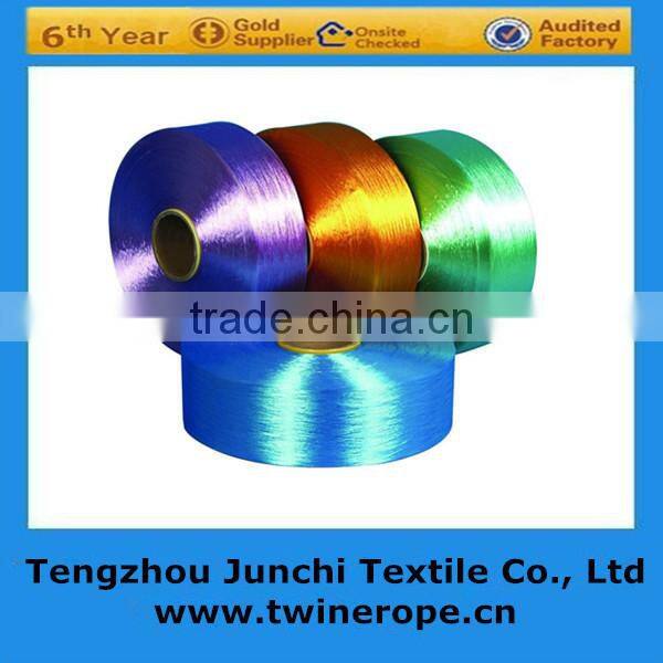 high tenacity dope dyed intermingle polyester fdy yarn