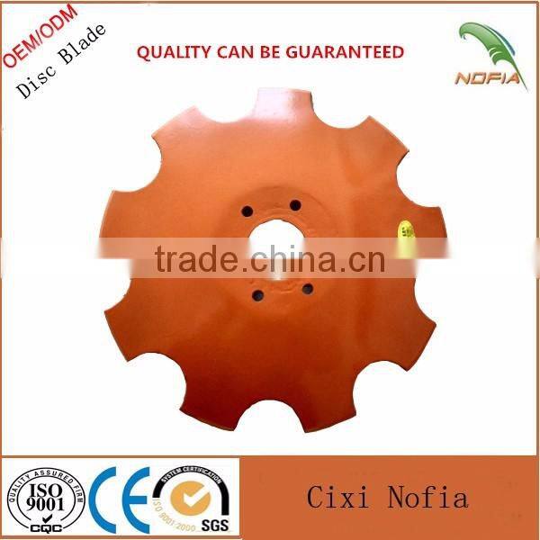 Hot sale disc scraper blade 65Mn or Boron Steel