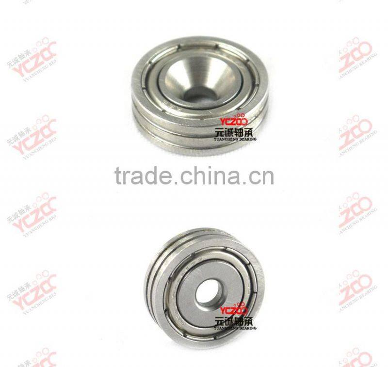 Sliding bearing ball with carbon steel