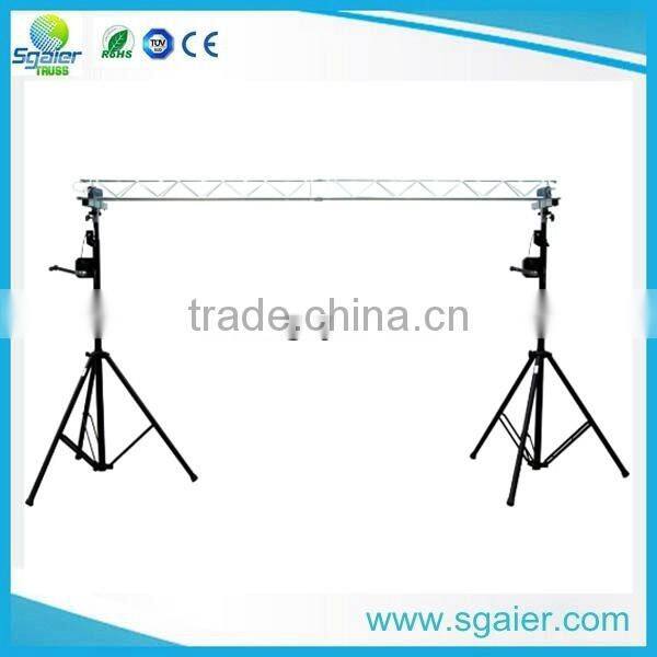 6m Wide Crank Triangular Trussing Mobile DJ Lighting Truss System