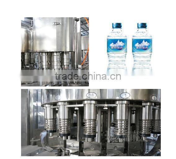 Water Filling Machine for 330ml - 2000ml PET bottle Rinser,Filler,Capper 3-in-1 Monobloc Filling System capacity 4000-12000bph