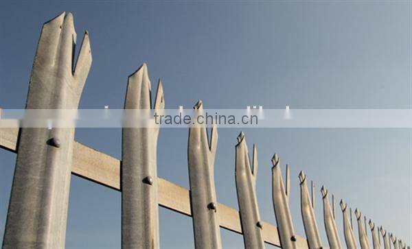 Hot sale economic Steel Anti-climb Security Fence / palisade fence