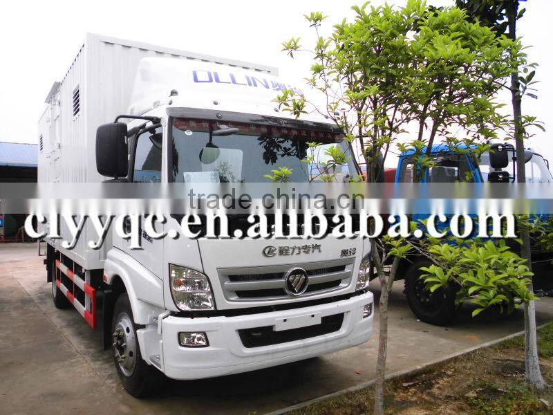 FOTON 1-10T Van Truck , Van Cargo Truck, 4x2 Pump Truck for hot sale