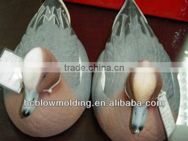 OEM Blow Molding Plastic Duck Decoy Hunting HDPE Foraging Duck