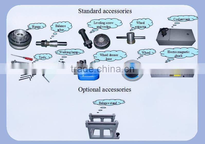 Wheel Head Moving Surface Grinding Machine ( GS-400 GS-500 )