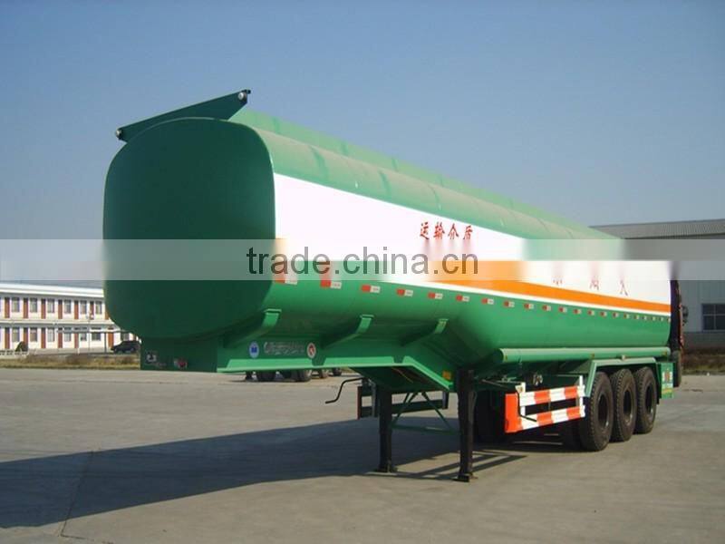 China good quality customized 56cbm lpg tank truck trailer for sale