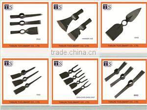 farm tools forged steel pick mattock