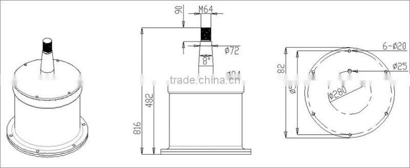 Wholesale Price All Sizes vertical axis wind 10kw for sale for home use