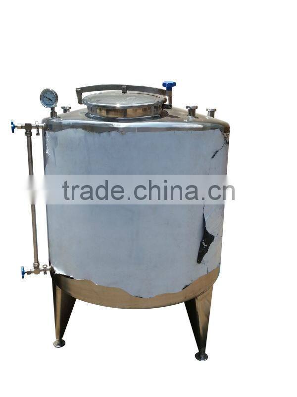 stainless steel juice storage tank 500L storage tank
