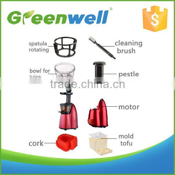 Greenwell 2 new products popular in European best fruit vegetable juicer