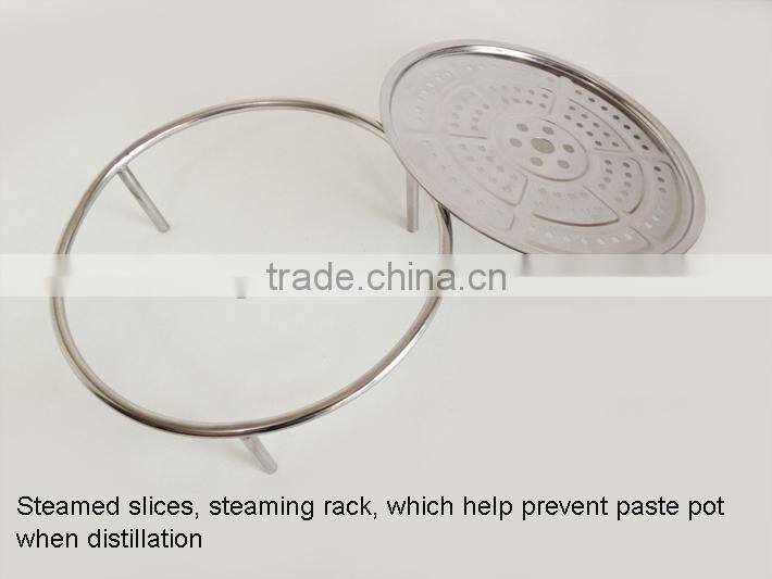 Large Capa!18L Household Stainless Steel Water Seal Alochol Distiller For Sale Home Wine Distiller Distillation/Brewing Device