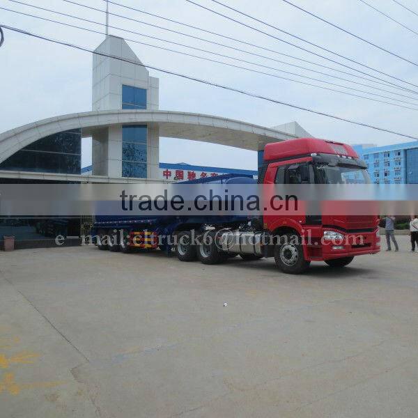 3 Axles Air suspension Fuel Tanker Semi Trailer 55000L