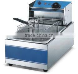 Professional manufacturing commercial gas deep fryers with 2-tank 2-basket