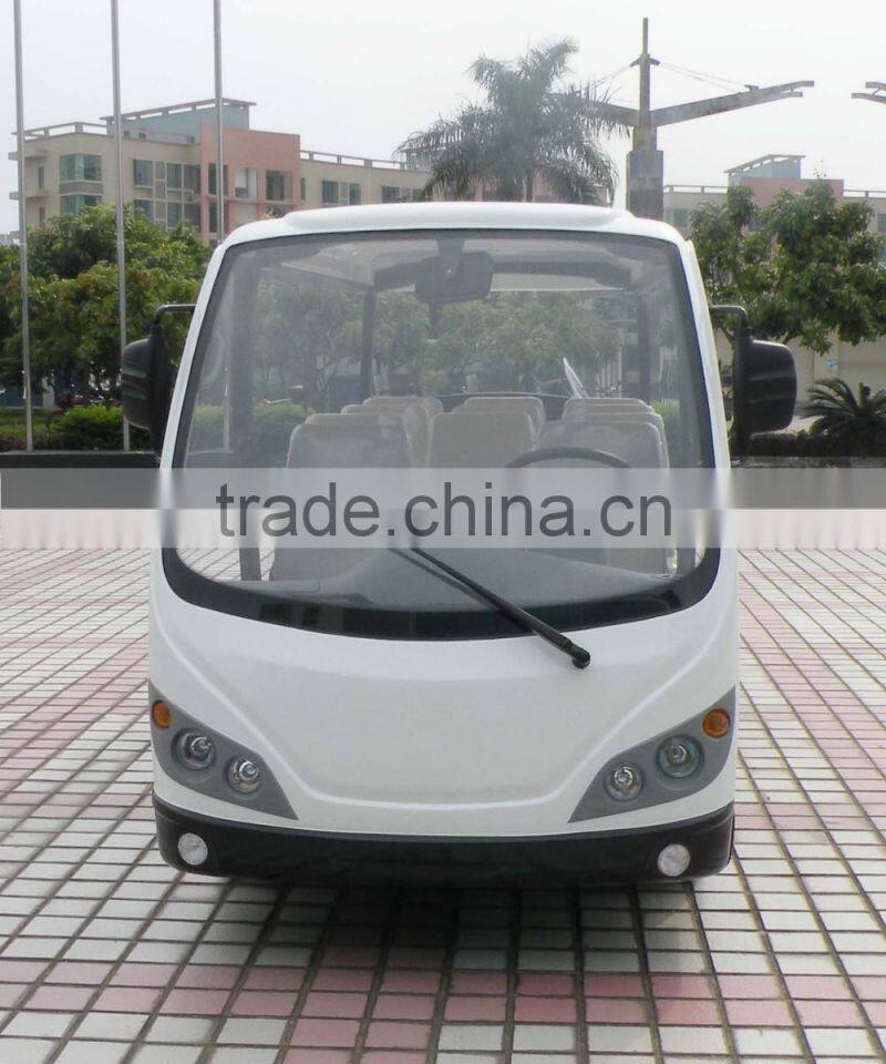 Latest 4 wheels battery powered sightseeing car electric golf cart bus