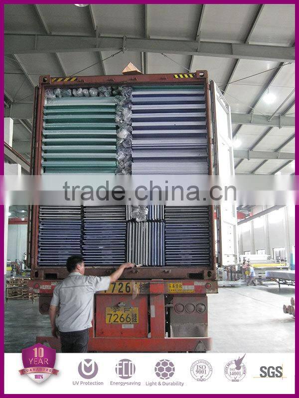 factory offered transparent color easy clean hollow polycarbonate sheets 2100*5800/11800mm