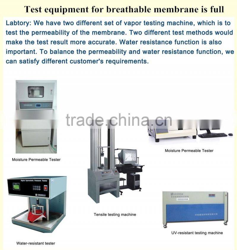 Competitive Price Waterproofing Breathable Membrane used for Roofing Underlay