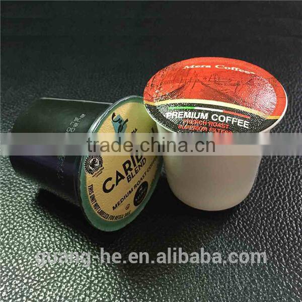51mm k-cup coffee with lids from China factory