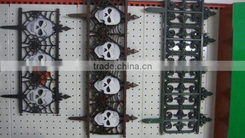Plastic Garden Fence With Flower Style, Law Edging, 2015 Hot Selling