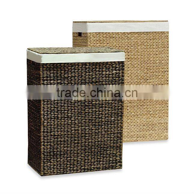 2015 Popular Solei Water Hyacinth Family Laundry Hamper