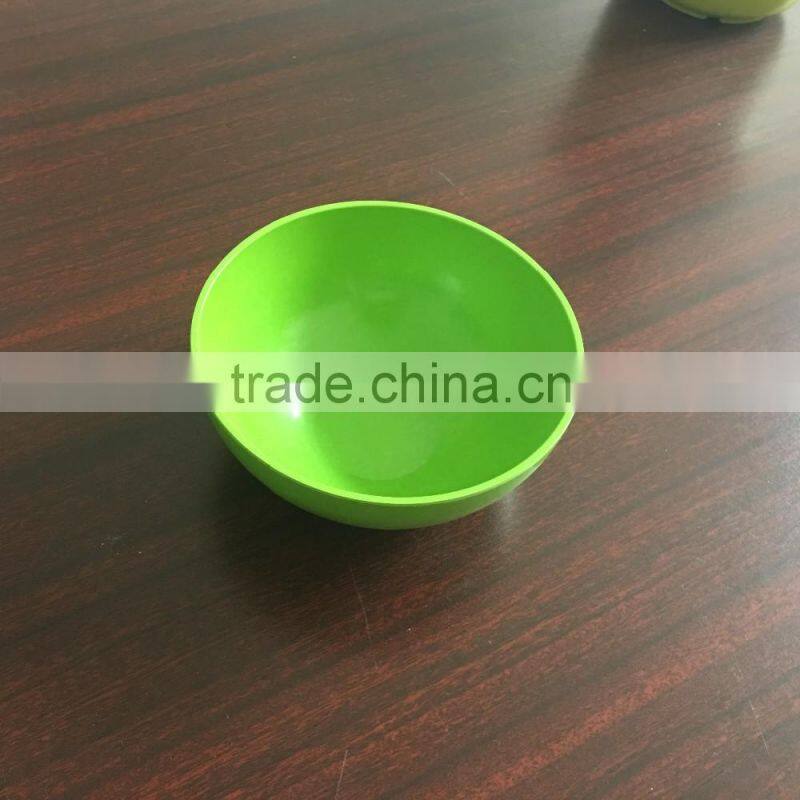 bio round bamboo fiber serving bowls