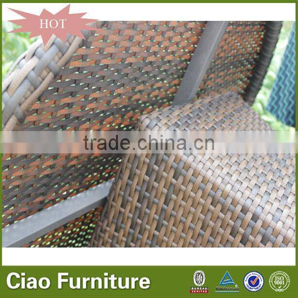 rattan high top table and chairs & coffee table