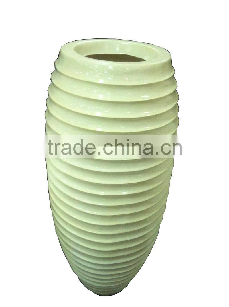 Home garden deco 20cm to 200 cm hight fiberglass or plastic christmas flower and large tree pots EHP1501 1408