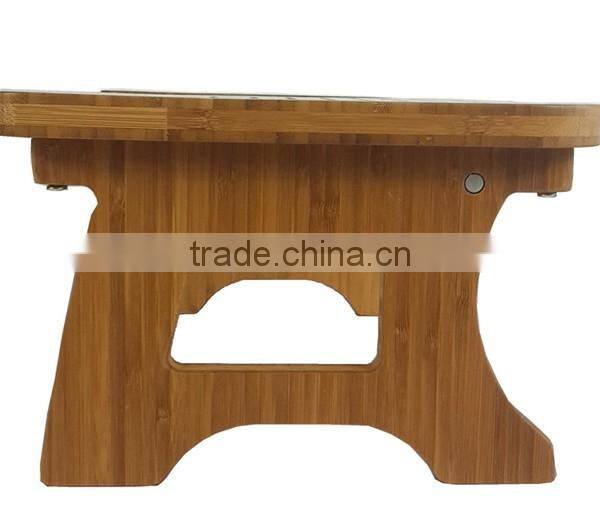 2016 chinese nice quality Bamboo toilet stools and ottomans