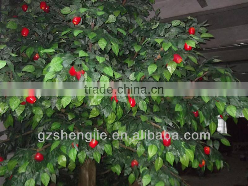 china wholesale factory make high imitated decorative artificial apple tree