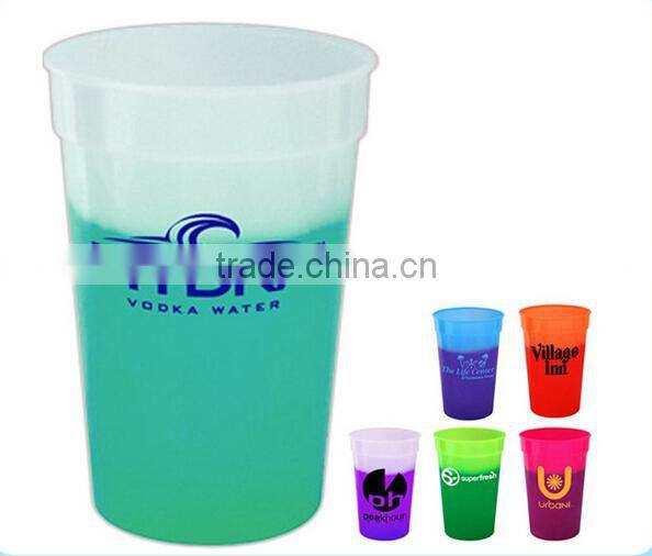 cold sensitive color change cup