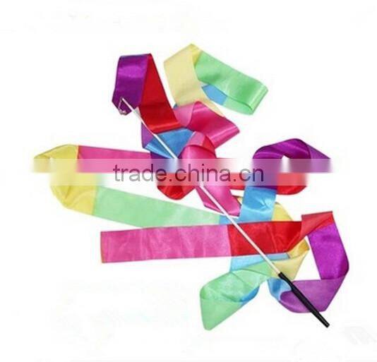 rhythmic gymnastics Dancing ribbon with flash ball