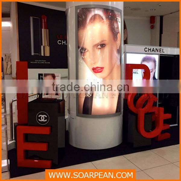 Acrylic letters advertising display for boutique window display